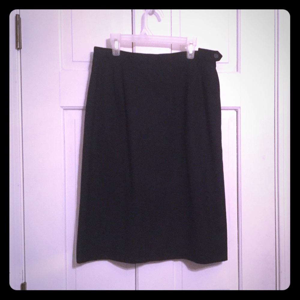 Land's End black skirt - Picture 1 of 1